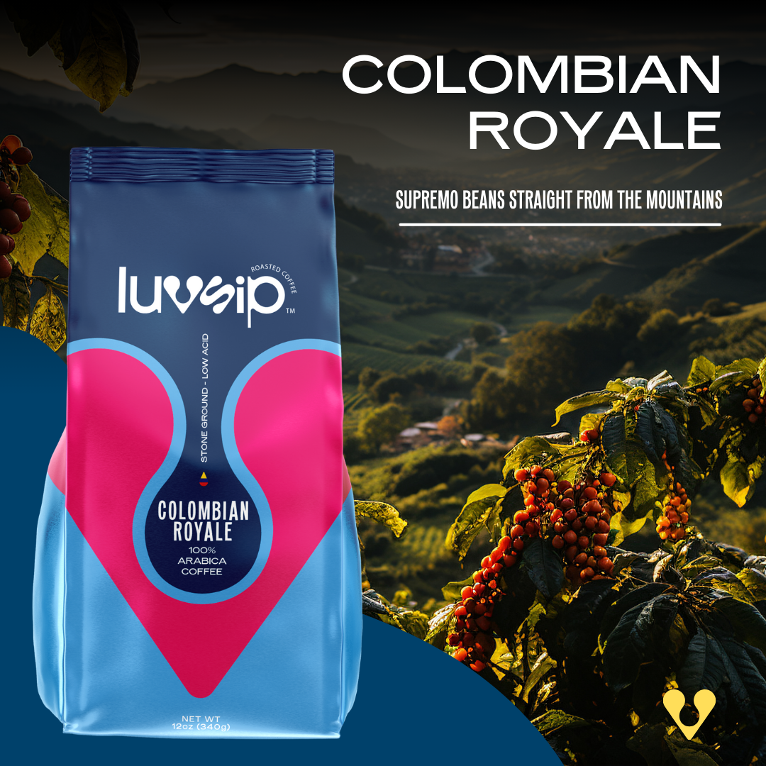 Colombian Royale - Single Origin Low Acid -12oz (340g)