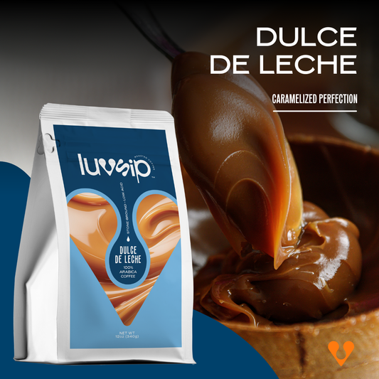 Dulce de Leche - Low Acid Medium Roast Ground Coffee - 12oz (340g)