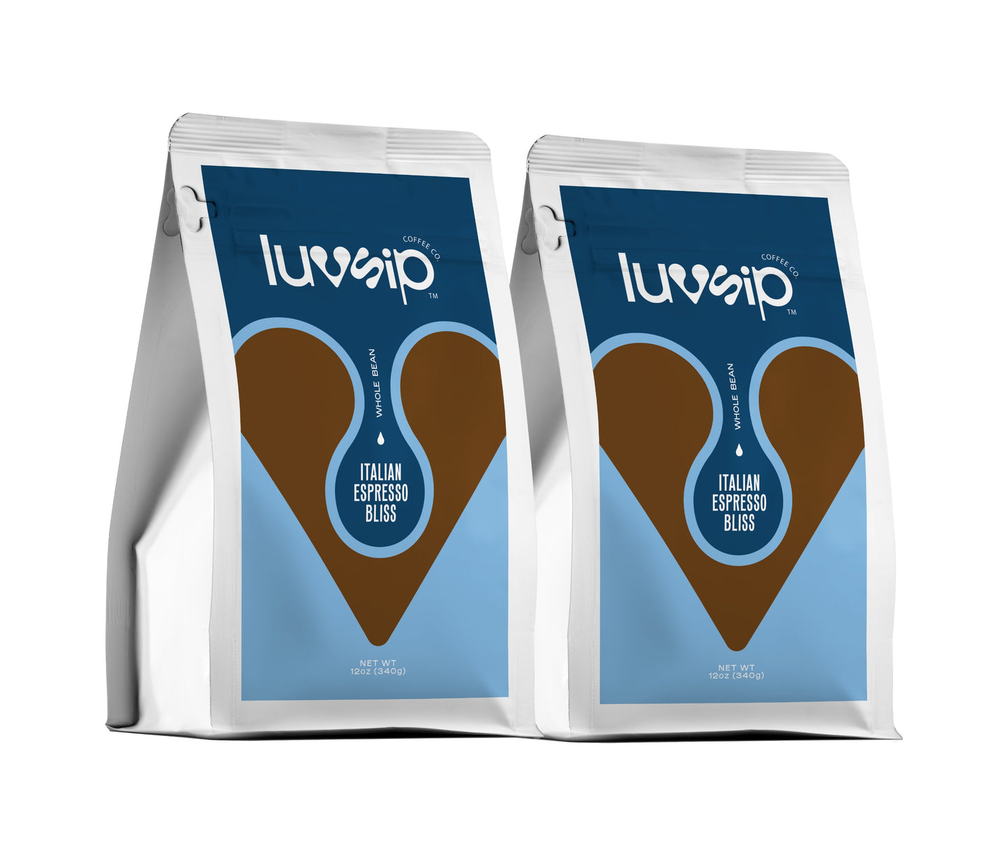 The Espresso Duo Bundle - 2 x 12oz Italian Espresso Bliss